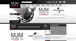Desktop Screenshot of mjmmusic.pl